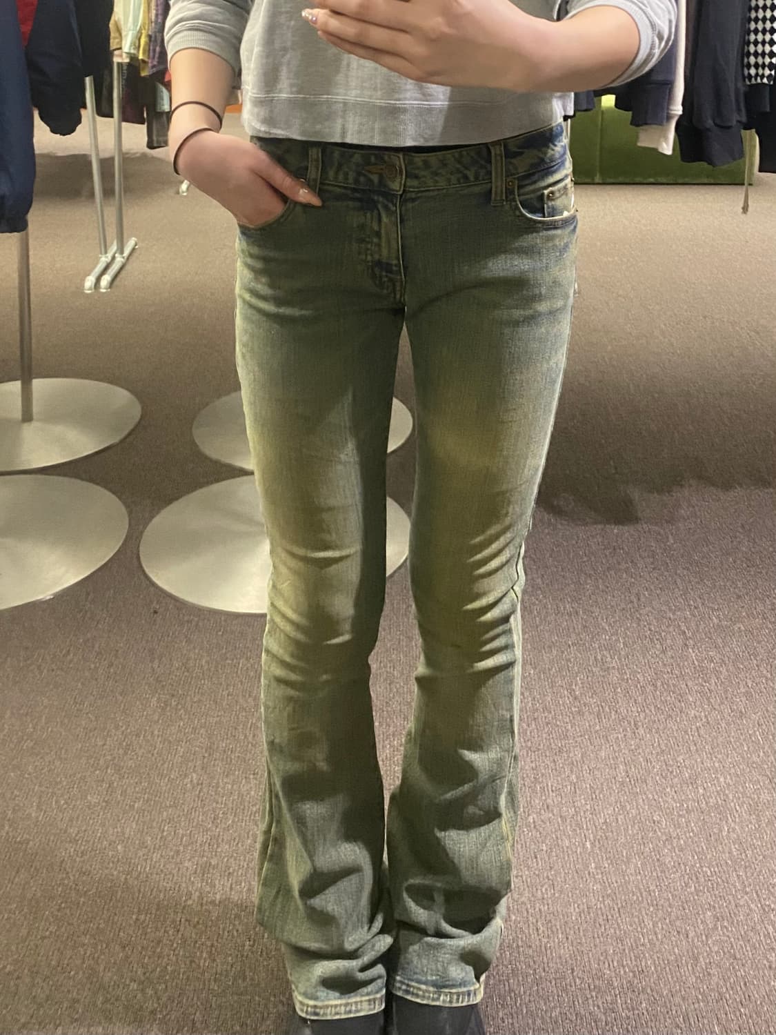 M)CECIL McBEE Japanese vintage 여성 데님팬츠 상품이미지2