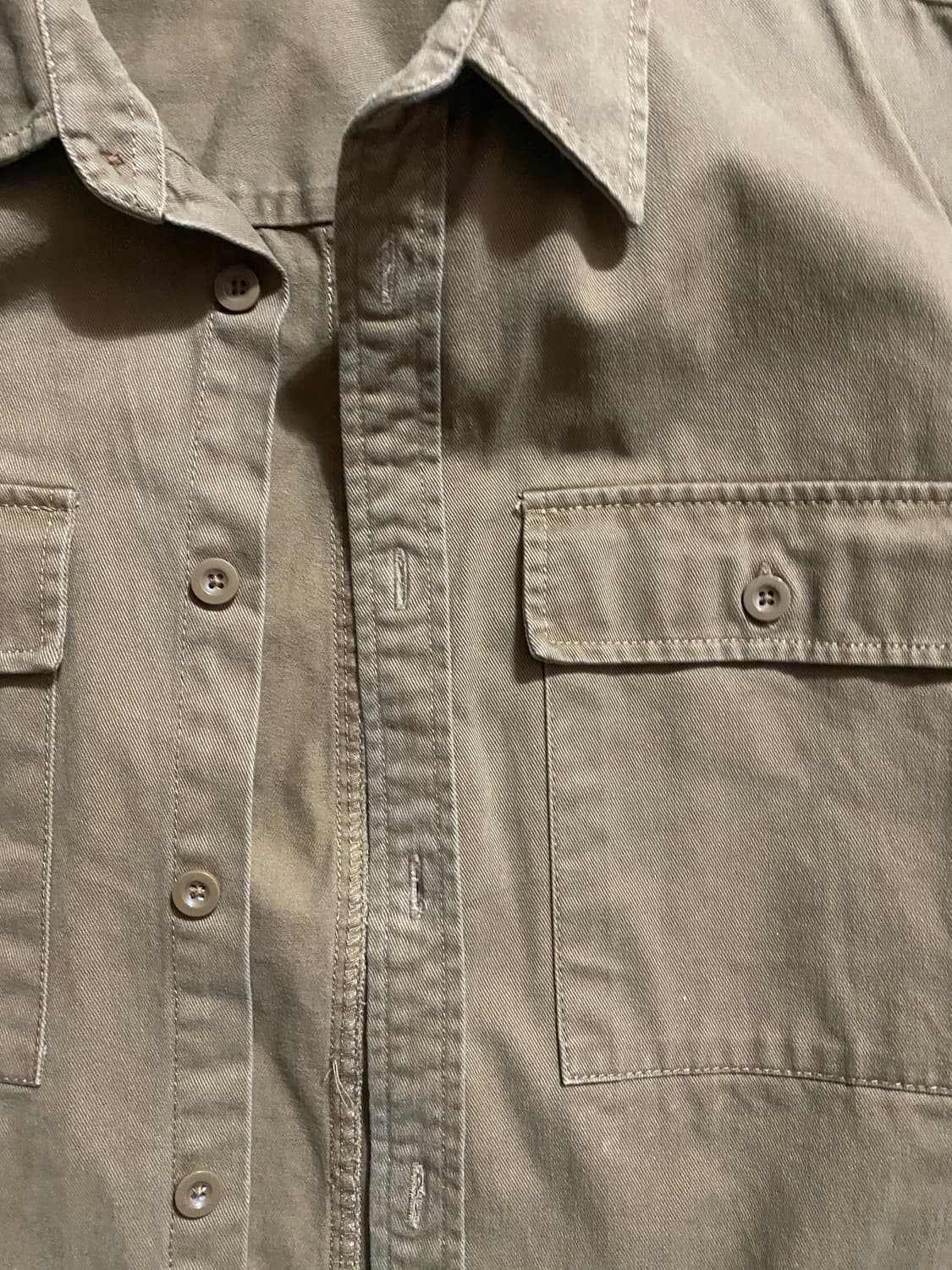 (해외판) 스파오 워크웨어 베이지 남방 (100) 상품이미지2