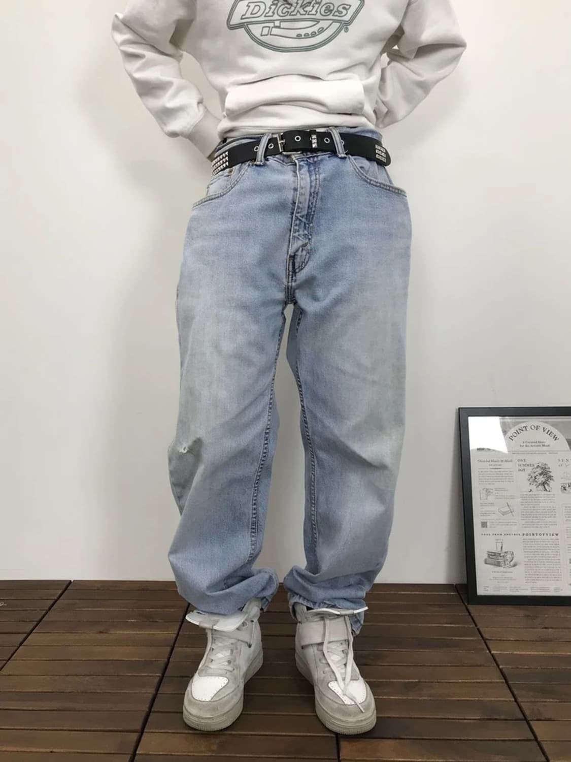 Levi's 505 Light Wash Denim Pants 상품이미지1