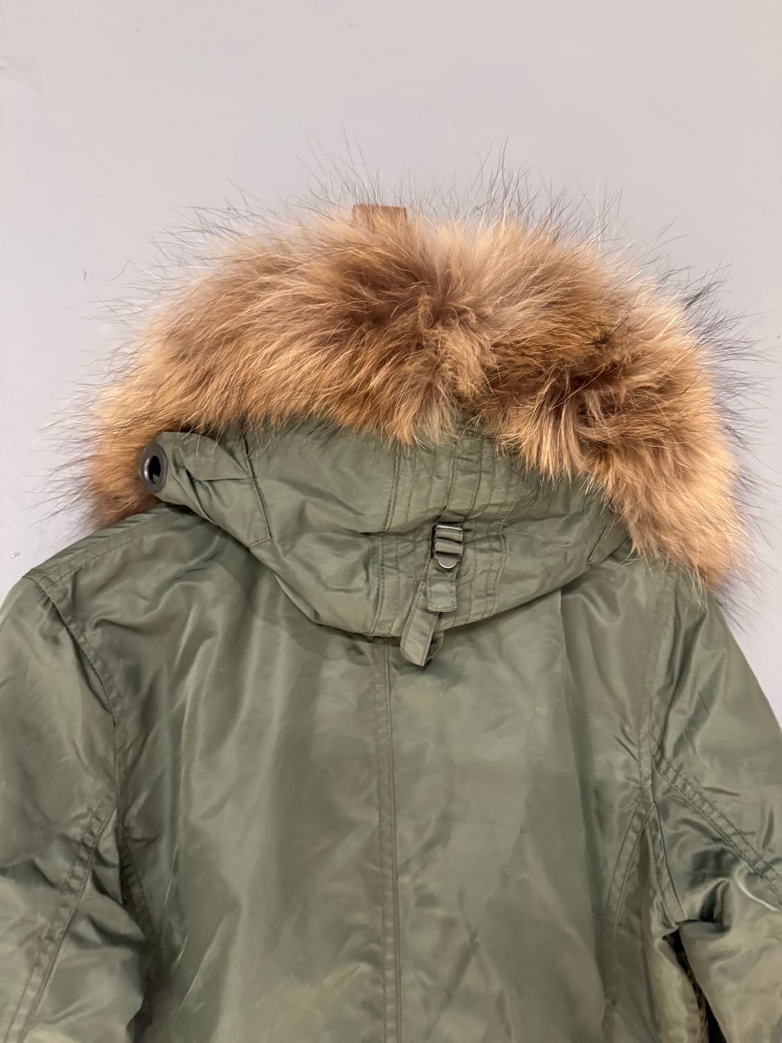 Avirex buckle detail fur trimming jumper 상품이미지10