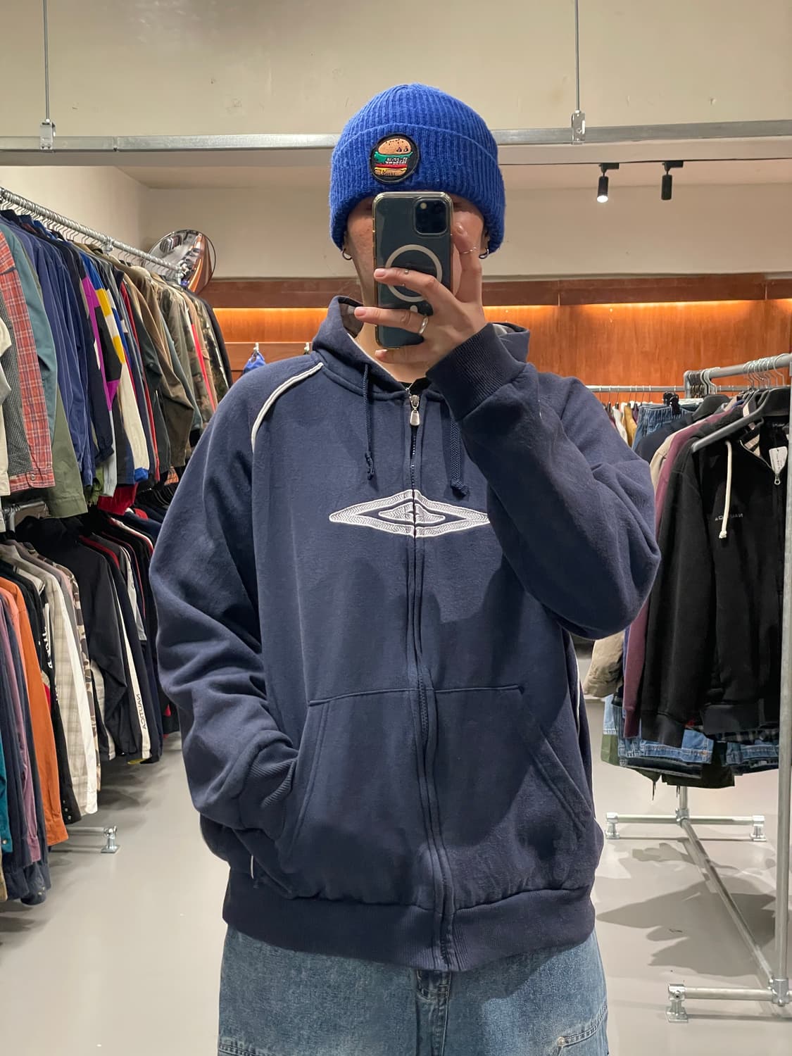 엄브로 후드 집업   상품이미지1