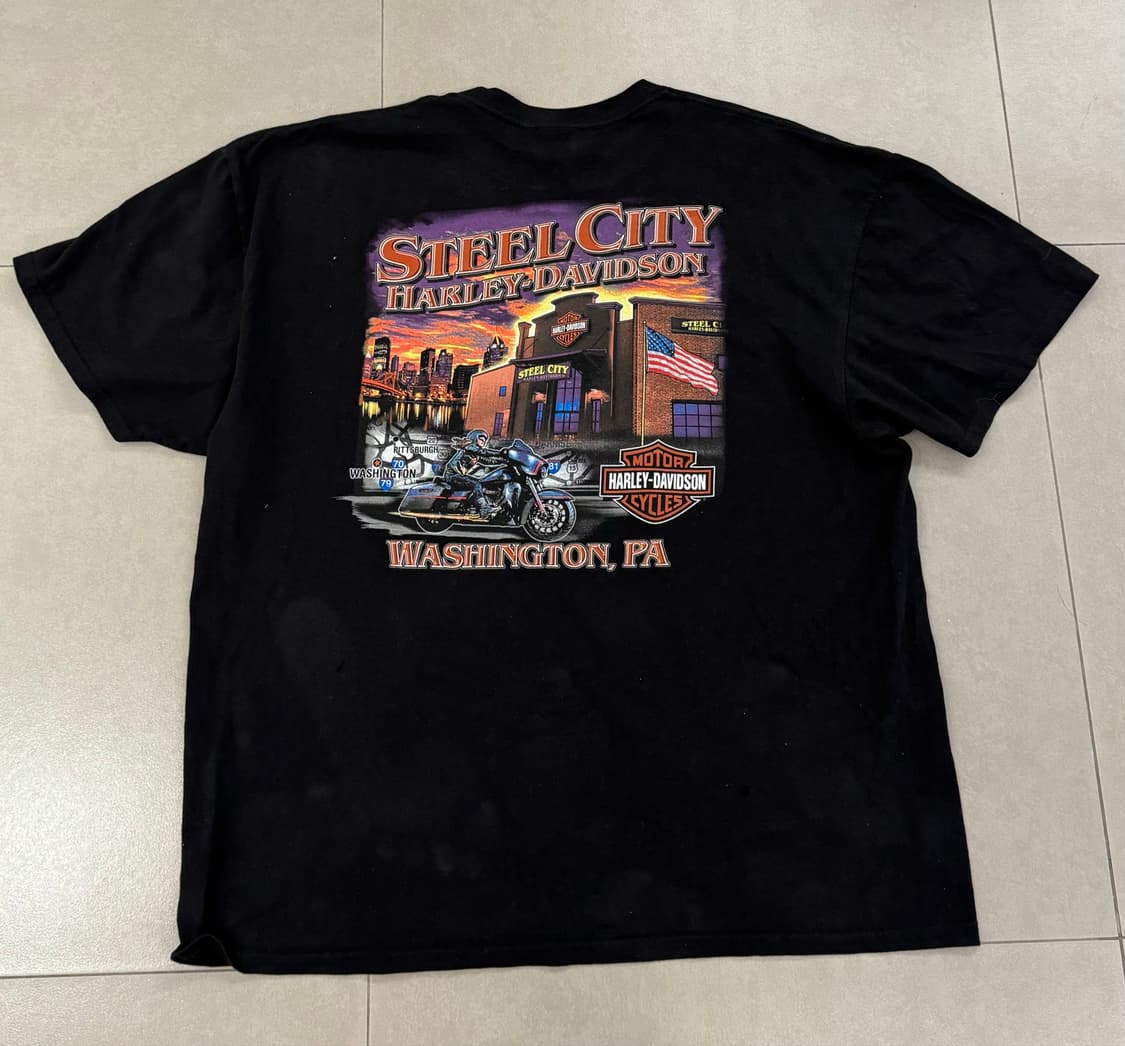 00’s Harley Davidson 빈티지 티셔츠 XXL 상품이미지5