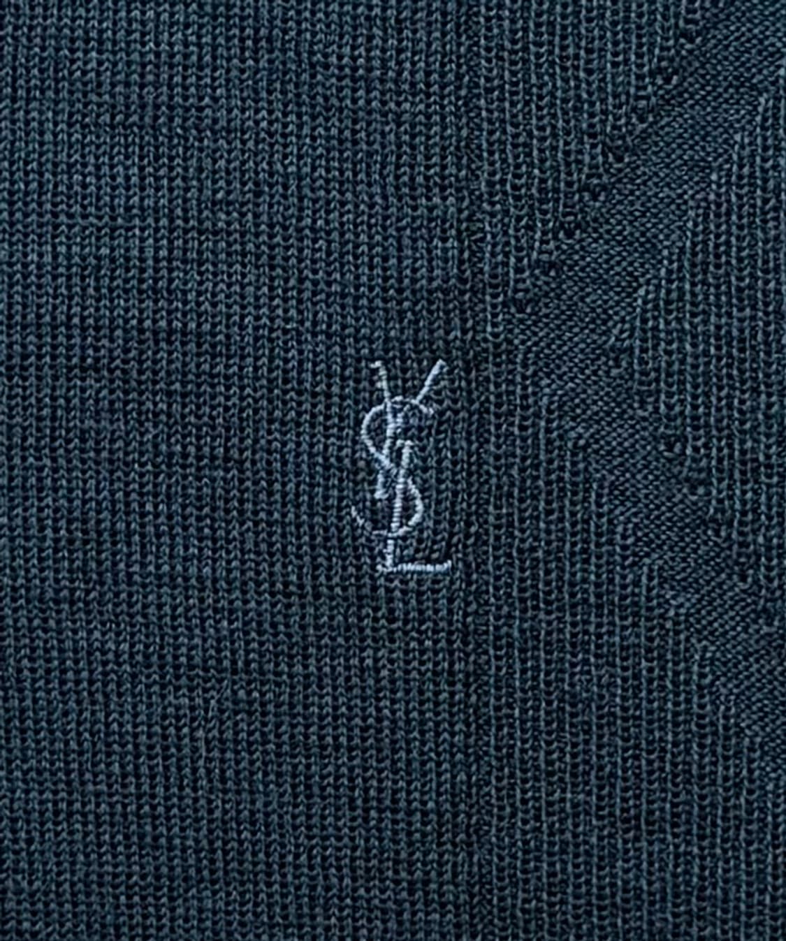 입생로랑 빈티지 V넥 니트 조끼 상품이미지3