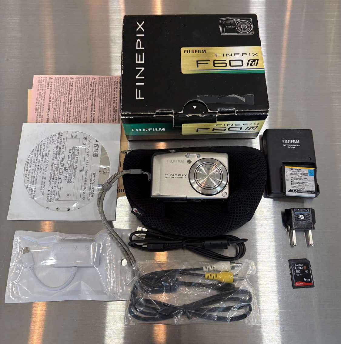 풀박/민트급)후지필름 파인픽스 f60fd 빈티지디카 상품이미지2