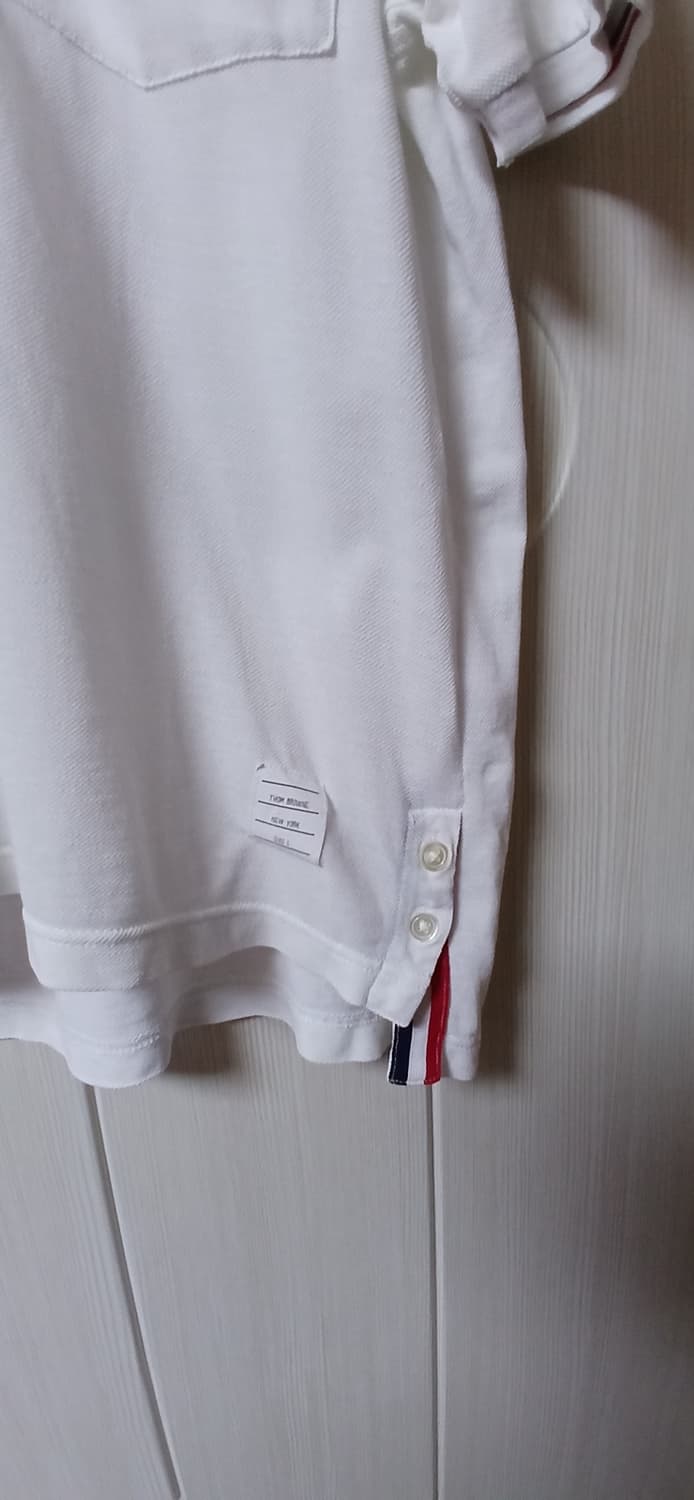 톰 브라운 반팔 폴로 티셔츠(1사이즈)   상품이미지3