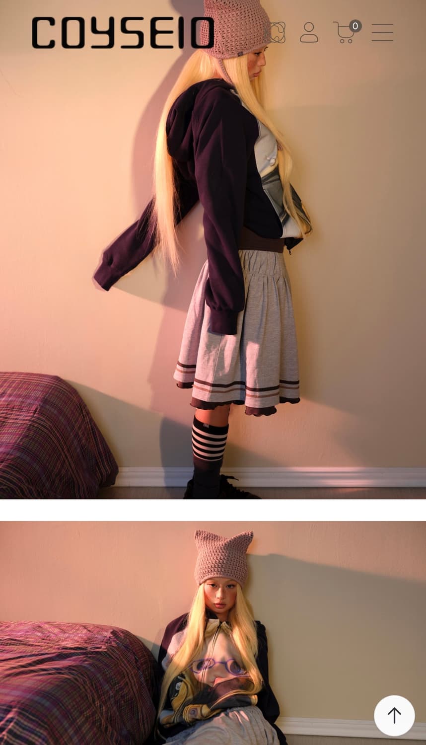 당일배송)코이세이오 브라이스 후드집업 네이비 상품이미지2