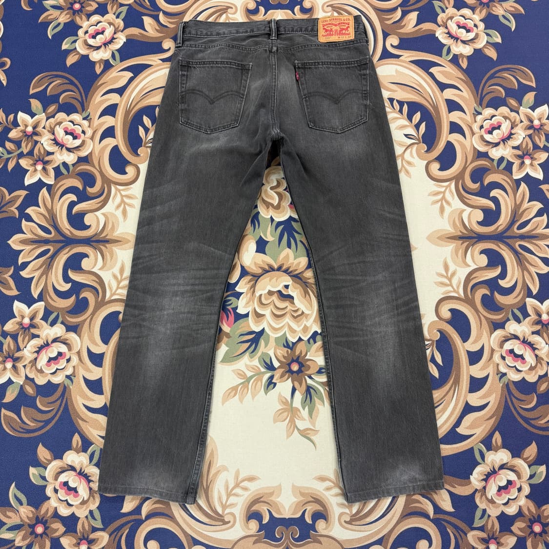 (32)리바이스Levis 513 흑청 데님팬츠 상품이미지1