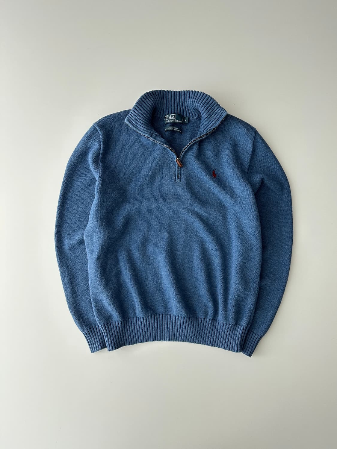 폴로 랄프로렌 반집업 니트 S 상품이미지1