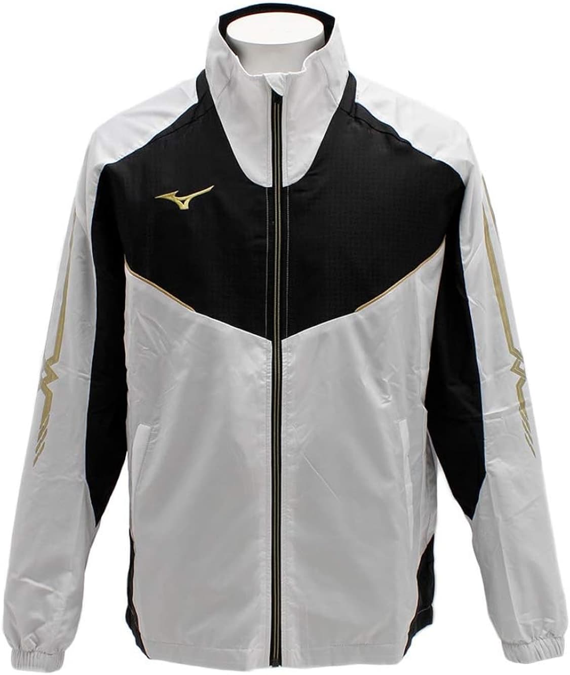 미즈노 일본판 빈티지)올드스쿨 대대장 y2k 블랙x화이트 바람막이 상품이미지1