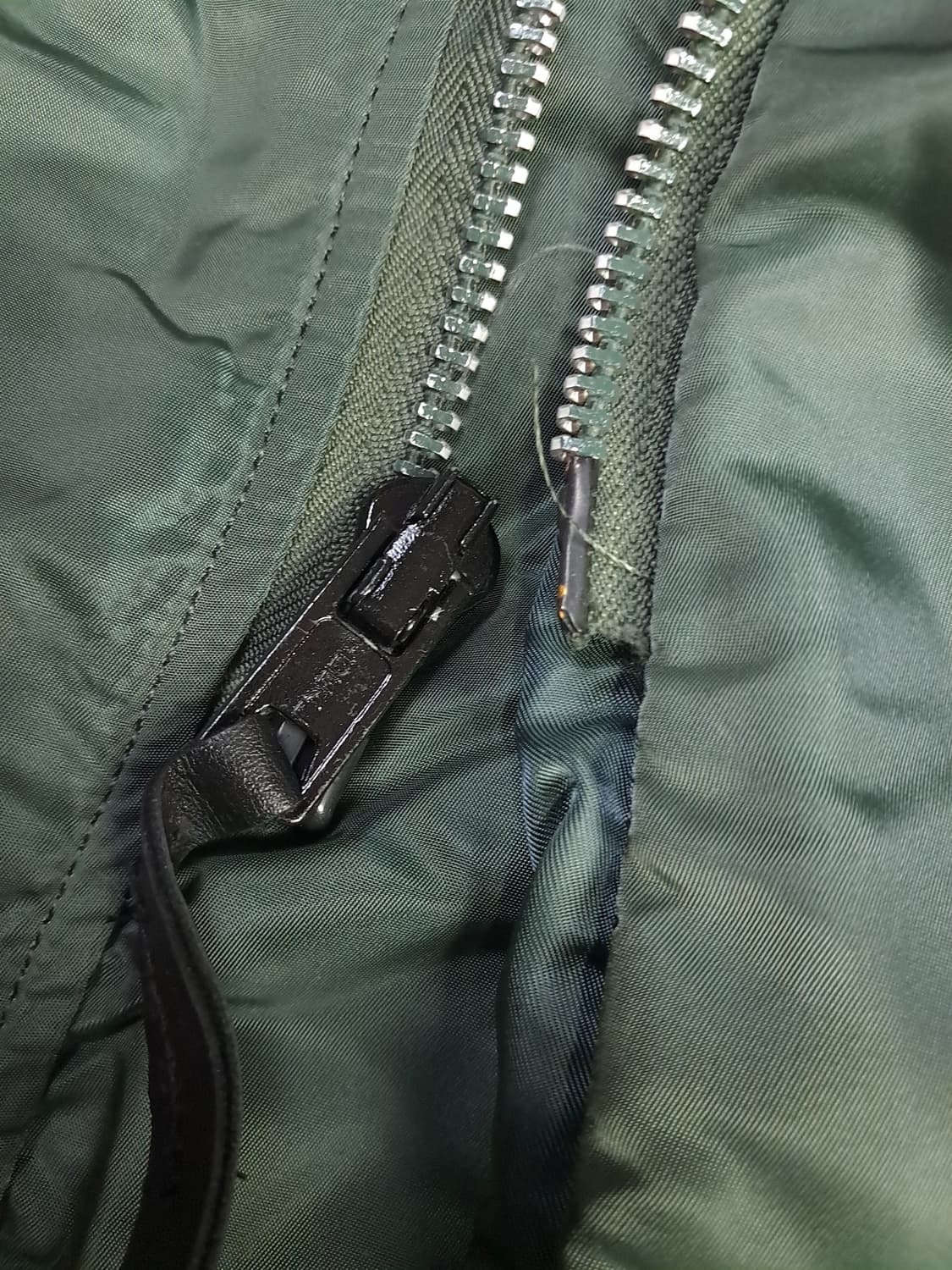 새제품 오리지날 미국제조 미공군 민수용 알파사 N-3B 파카 상품이미지4