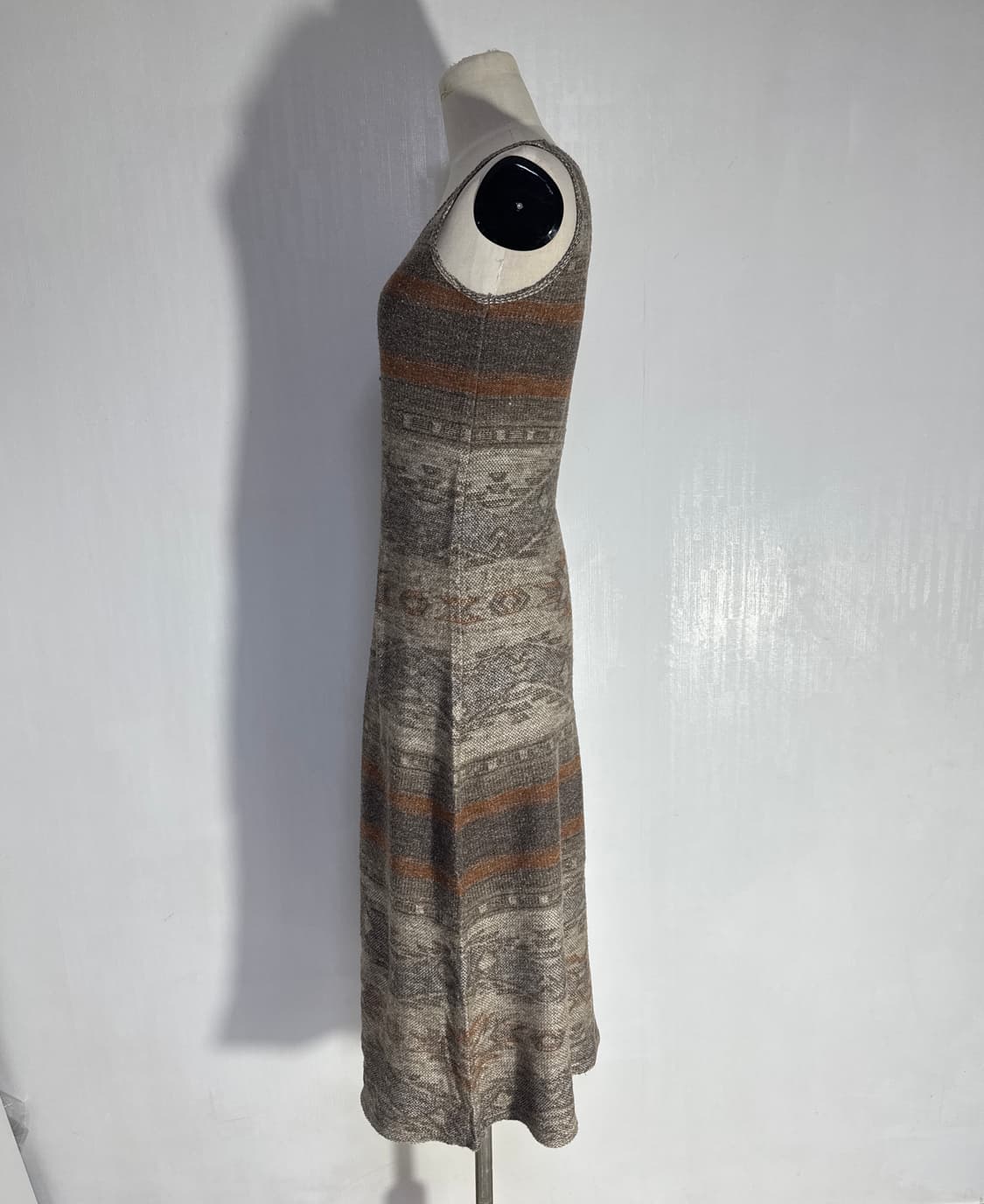 Goa 네이티브 패턴 블랭킷 니트 원피스 y2k 에스닉 lgb 상품이미지3