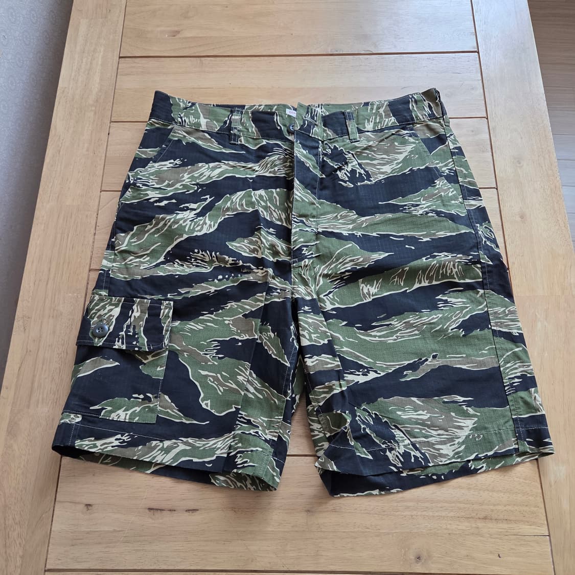 L 브론슨 논스탁 타이거 카모 반바지148 상품이미지1