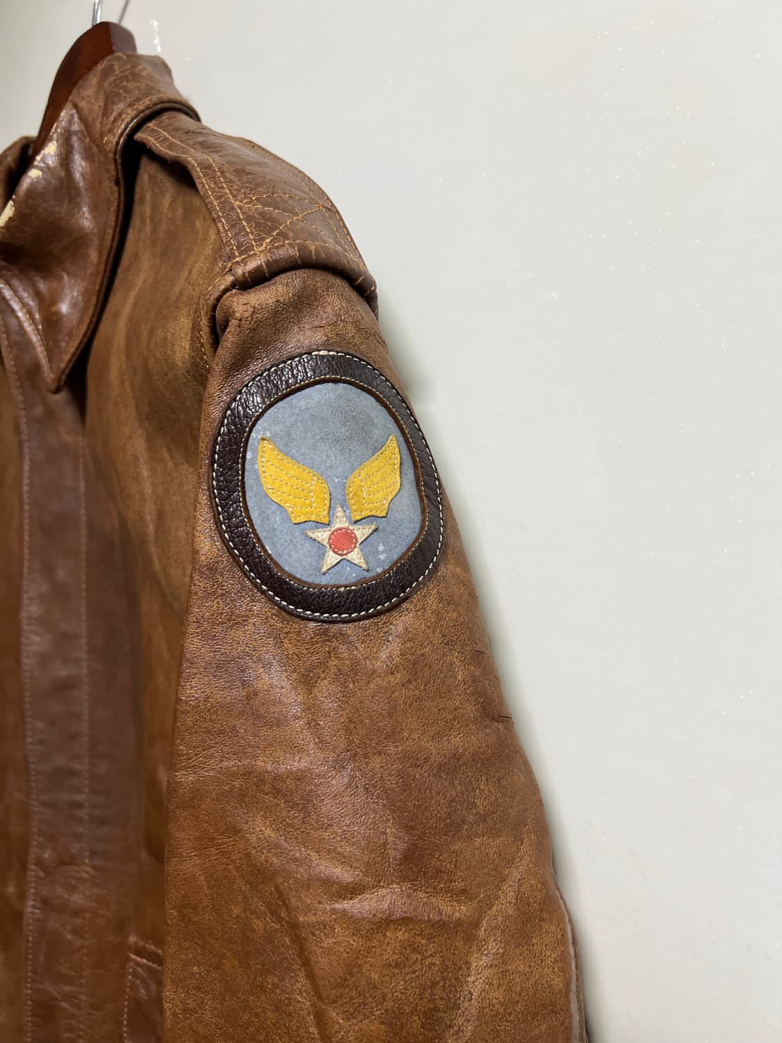 90s 구 리얼맥코이 A-2 플라이트 자켓 40 상품이미지3