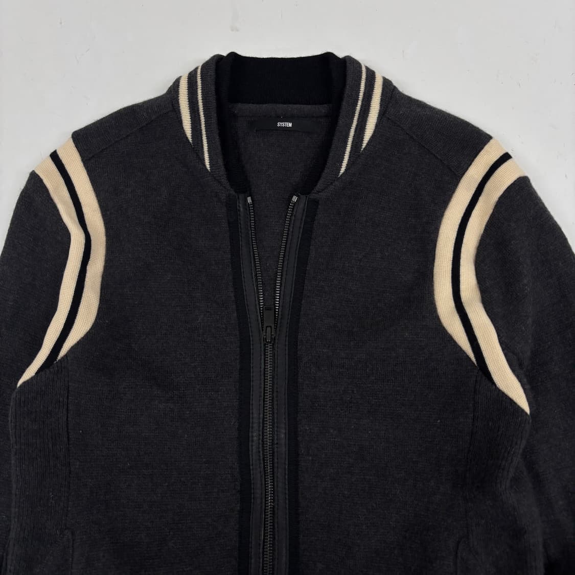 시스템 울 양피 자켓 상품이미지5