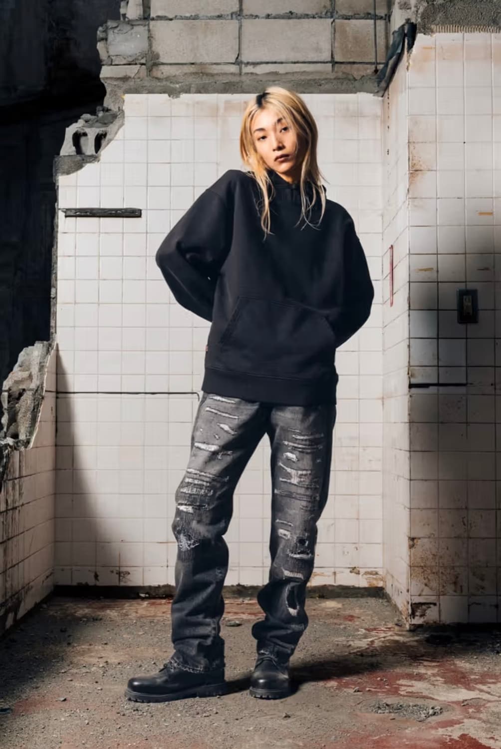 리바이스 x 클랏 유니언레일 501 진 상품이미지1