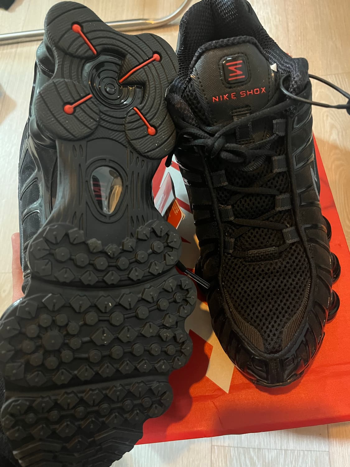 나이키 샥스tl 블랙 메탈릭(265) 상품이미지4