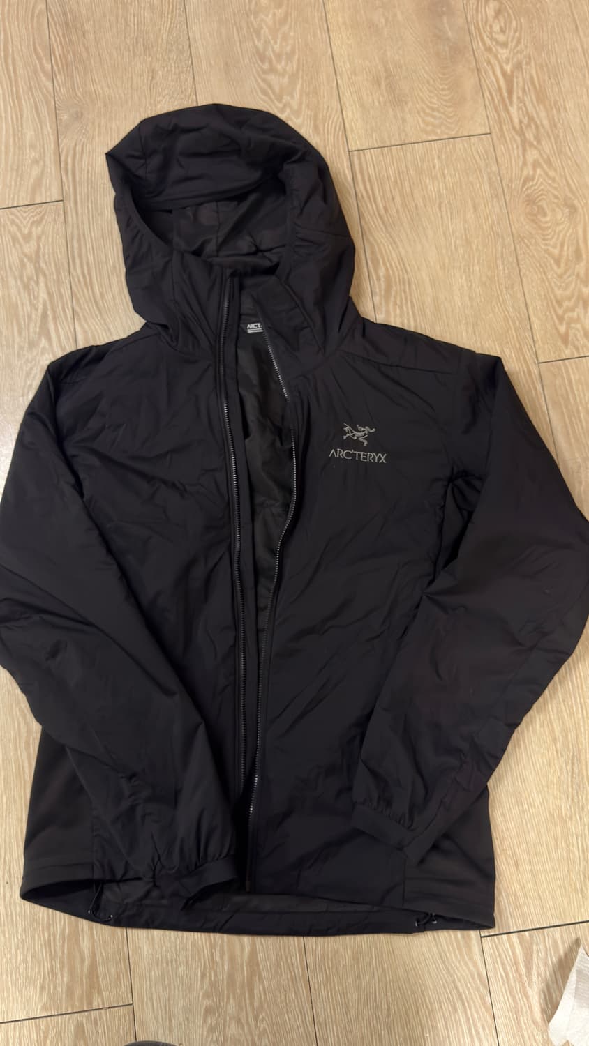 아크테릭스 아톰후디 mens S 블랙 상품이미지1