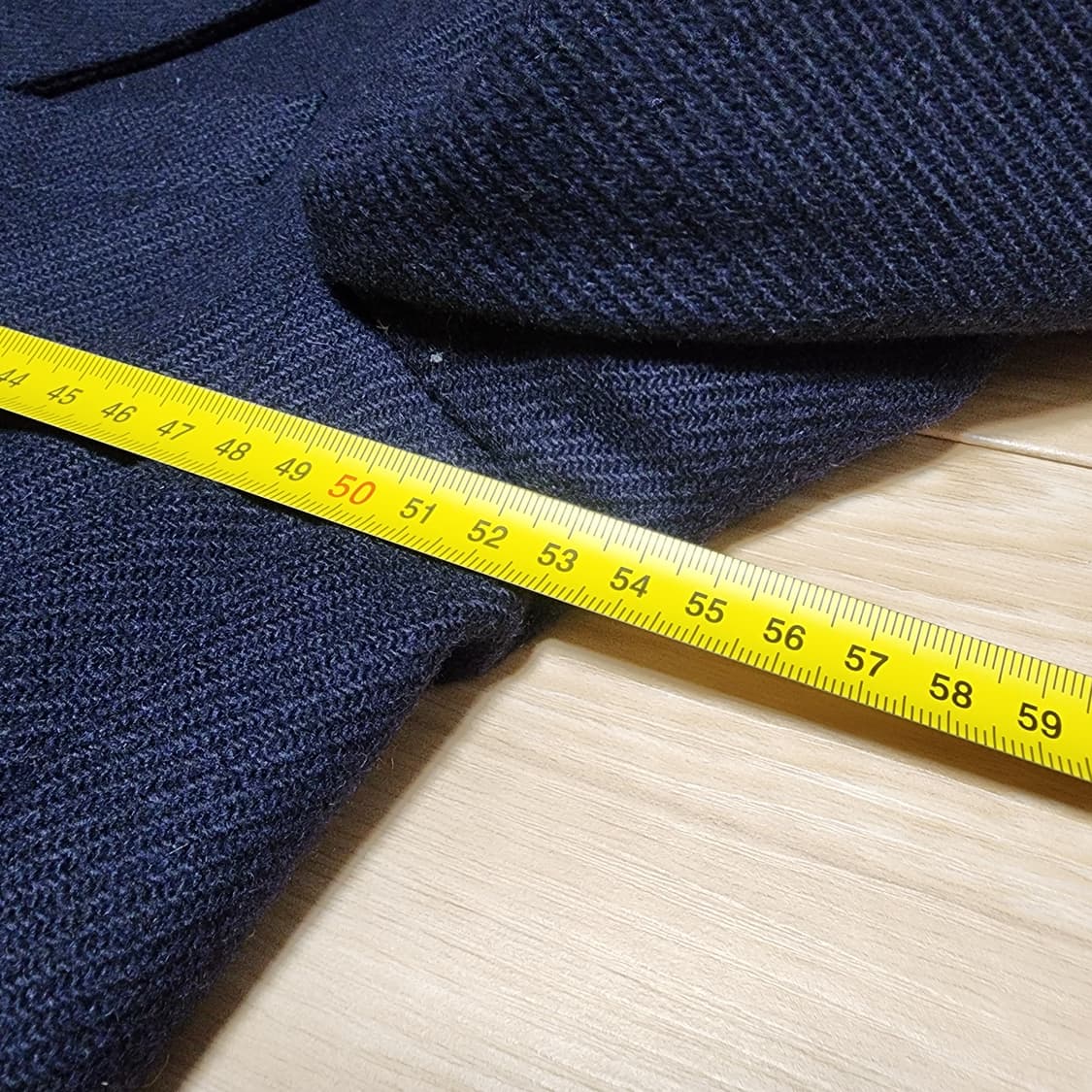 [50] 루비암 Lubiam / 울 코트 네이비 상품이미지9
