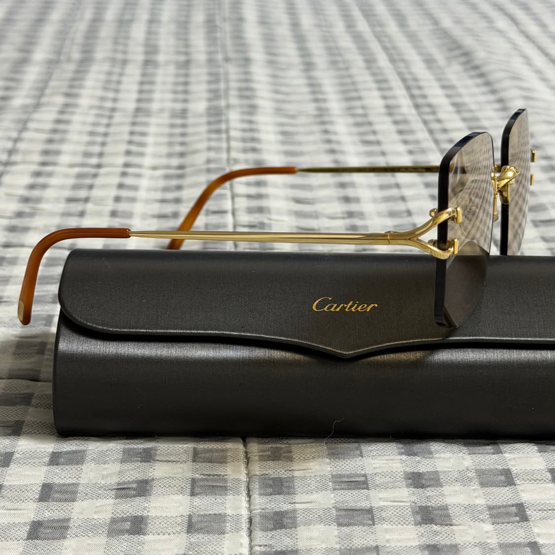 (OS) Cartier 까르띠에 C 데코 클래식 선글라스 상품이미지5