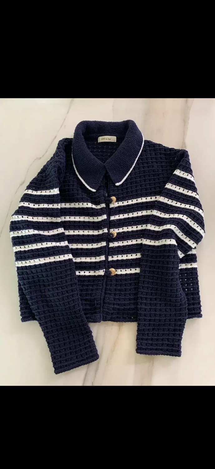 소노드서울 스트라이프 가디건  상품이미지3