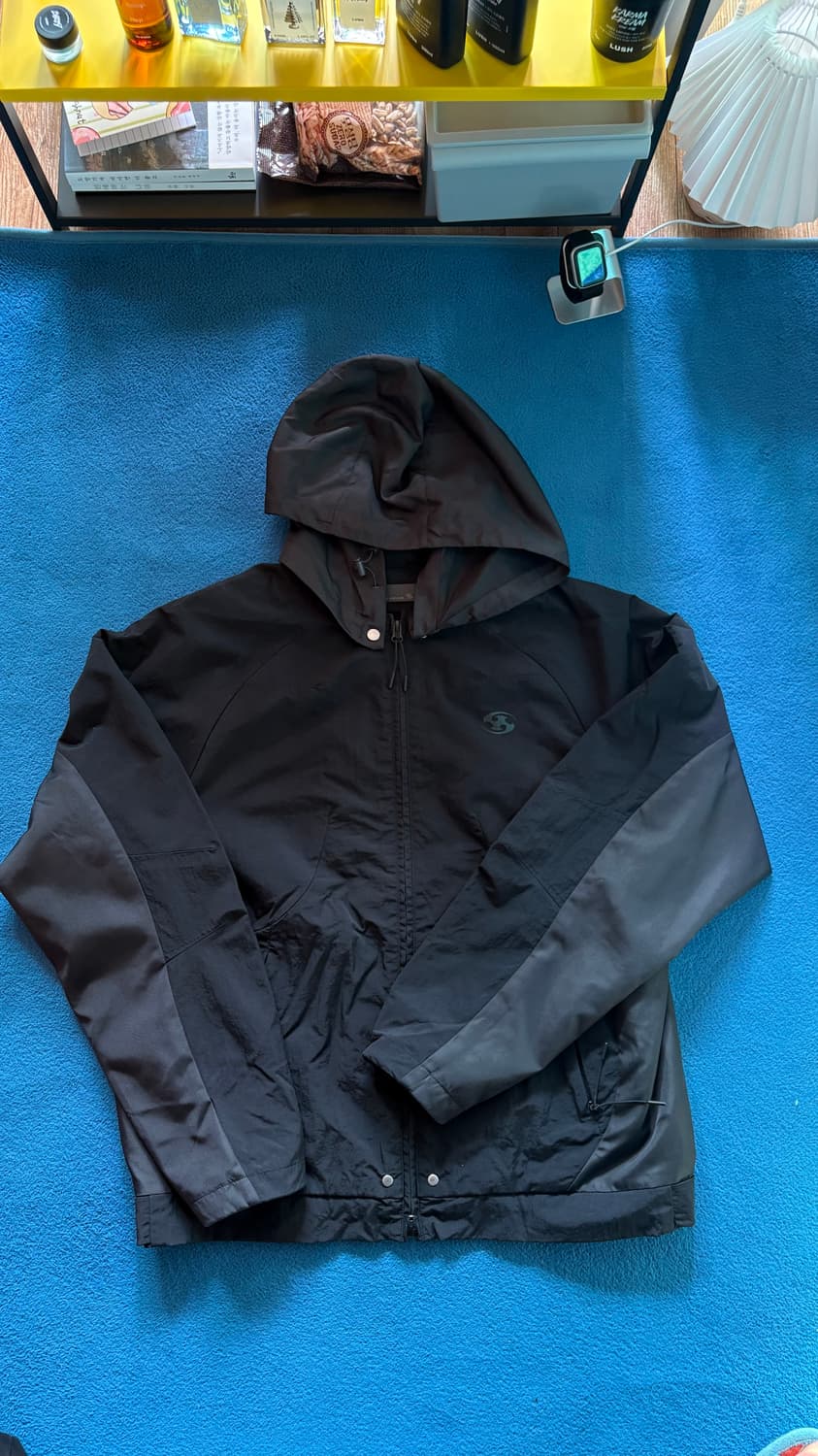 산산기어 콘트레스트 자켓 블랙 2사이즈 상품이미지1