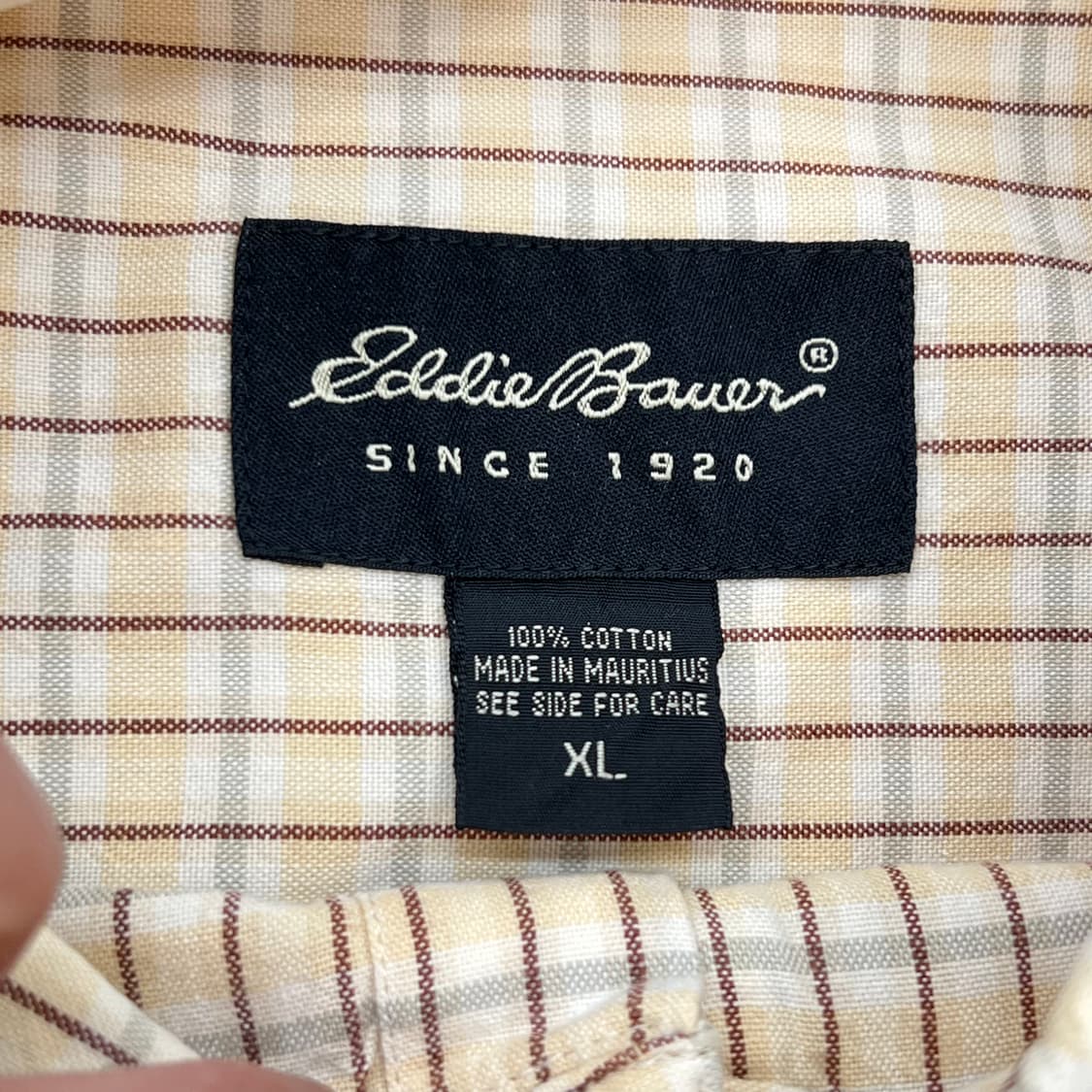 에디바우어 원포켓 체크 셔츠 r2905 상품이미지5