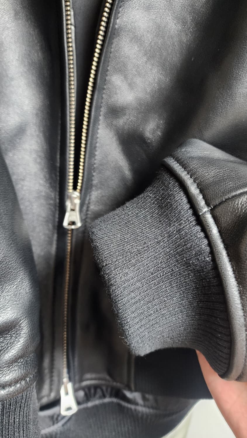 드윕 가죽 후드 자켓 상품이미지3