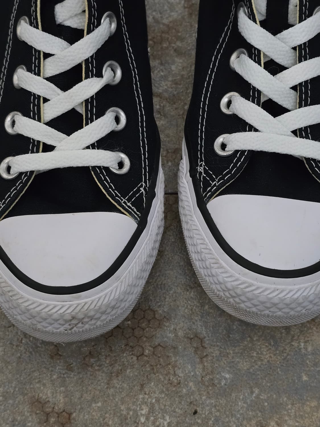 (245)컨버스 척테일러 올스타 하이 검흰 상품이미지2