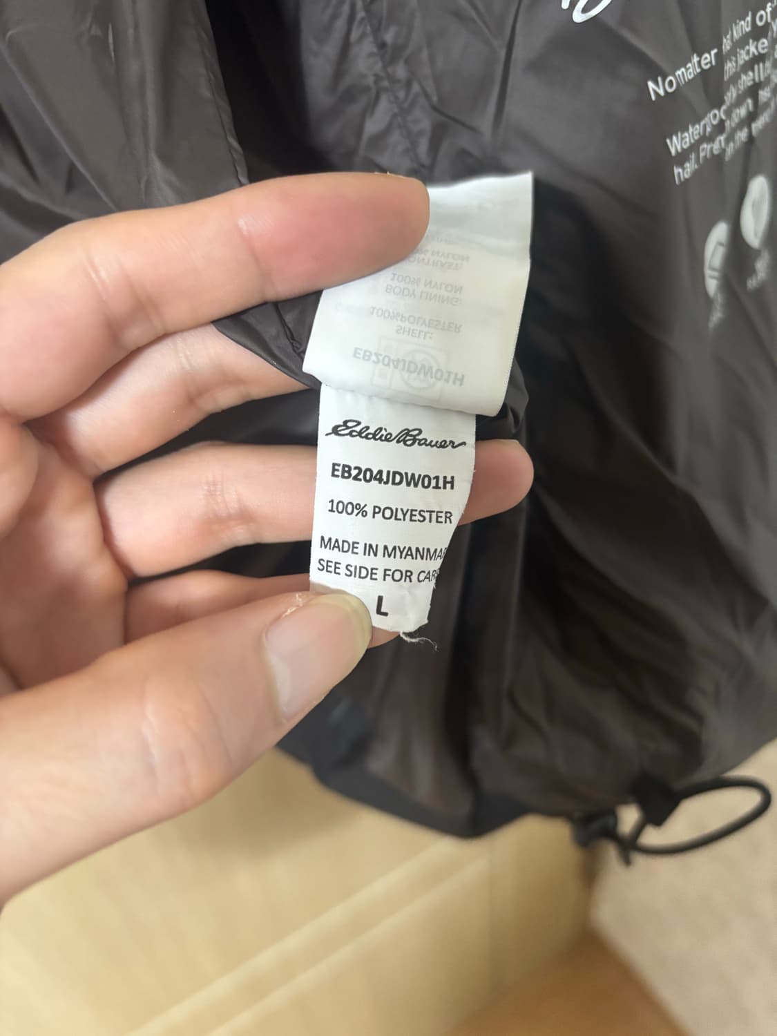 에디바우어 블랙 패딩 상품이미지10