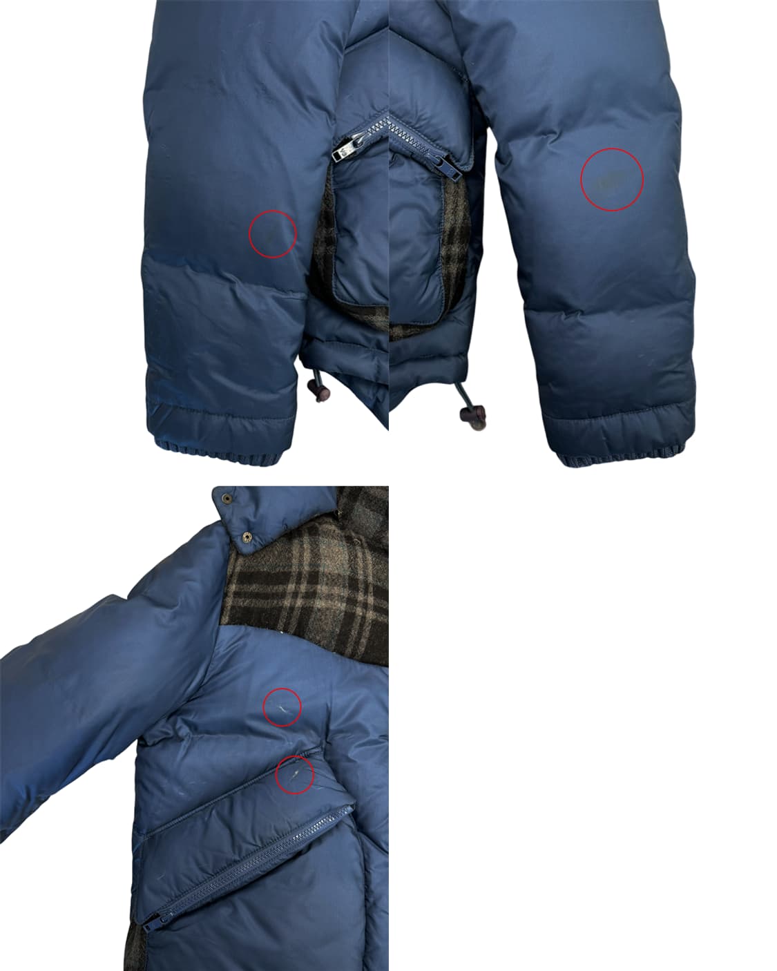 Y-3 체크 패턴 다운 자켓 상품이미지9