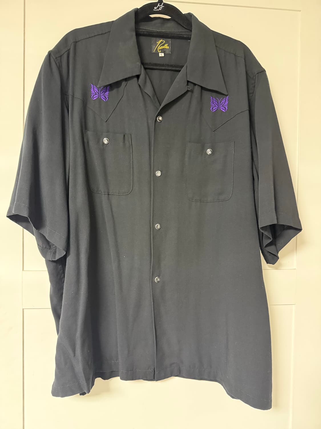 니들스 카우보이 반팔셔츠 라지 상품이미지2