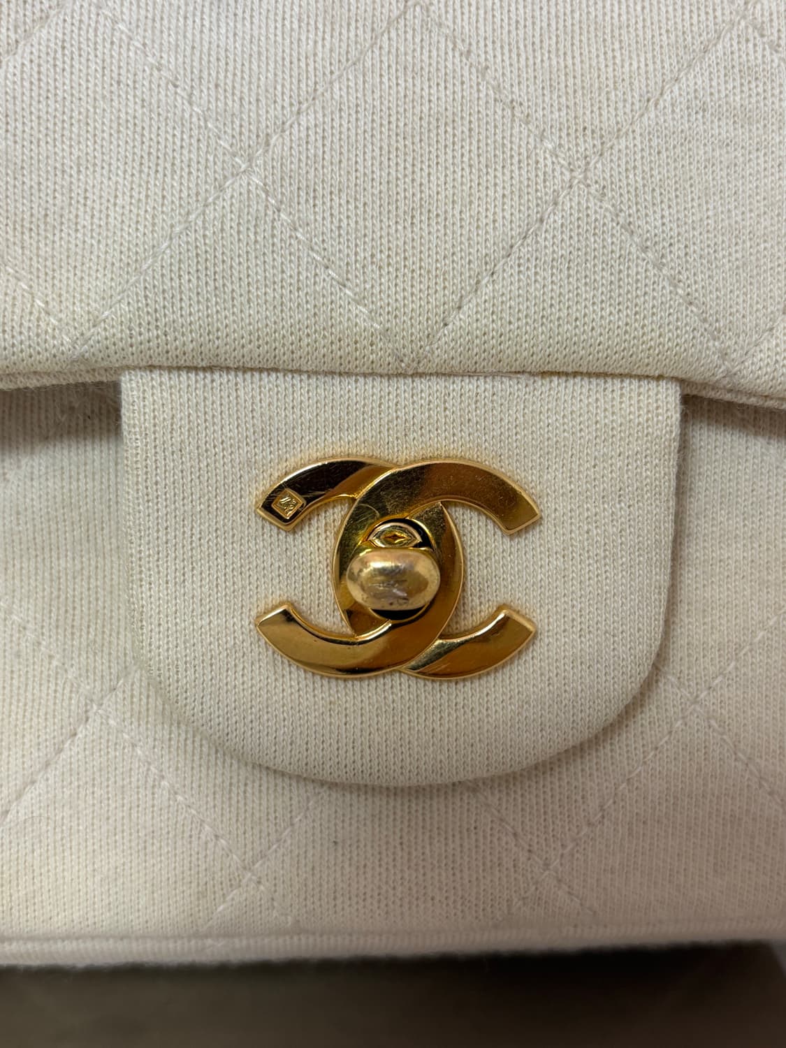 샤넬 패브릭 클래식 미듐 빈티지 상품이미지8