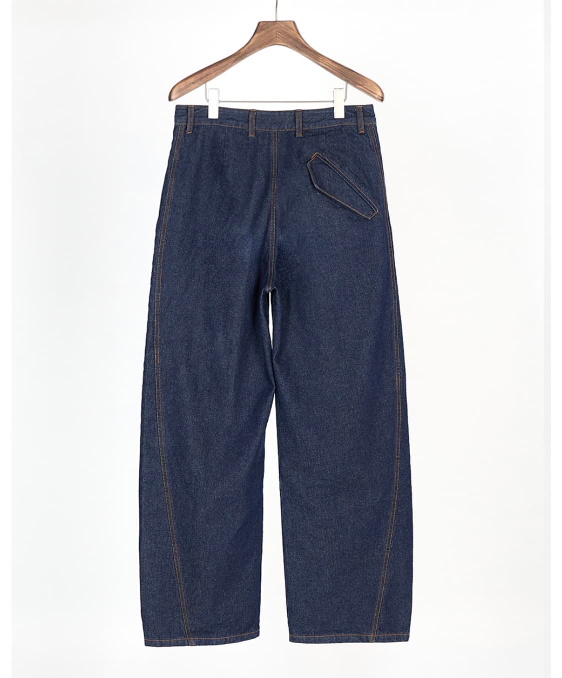 Curved Jeans_Indigo 상품이미지3