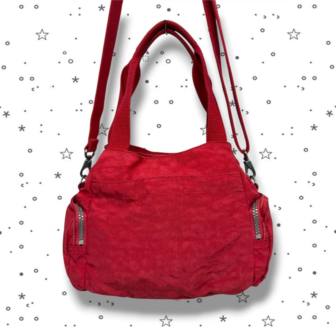 Kipling 키플링 레드 크로스백 상품이미지3