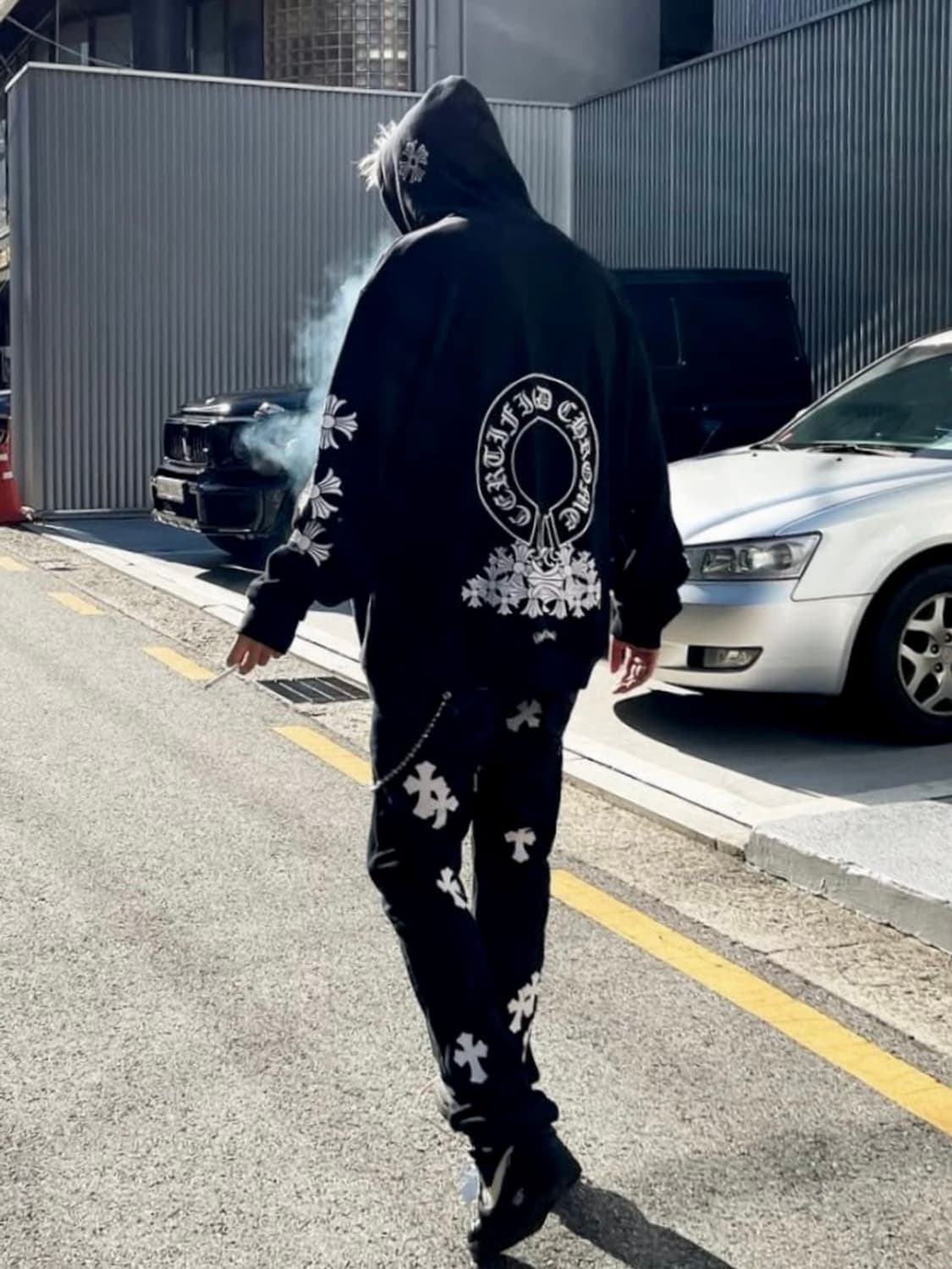 [XXL] 크롬하츠 X 드레이크 러버 보이 후드 마이애미 익스클루시브 상품이미지1