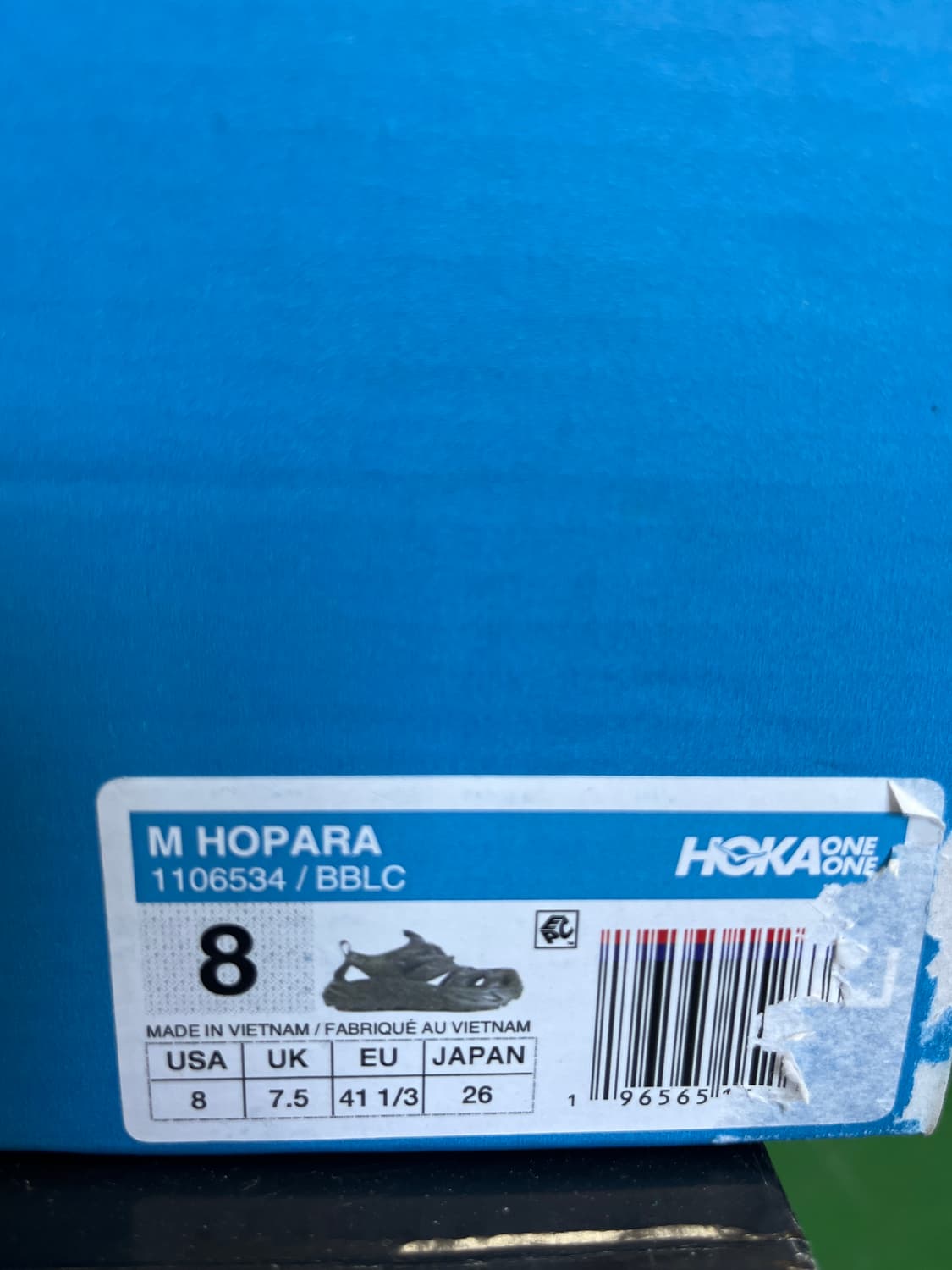 HOKA 호카 호파라 블랙 260 상품이미지8