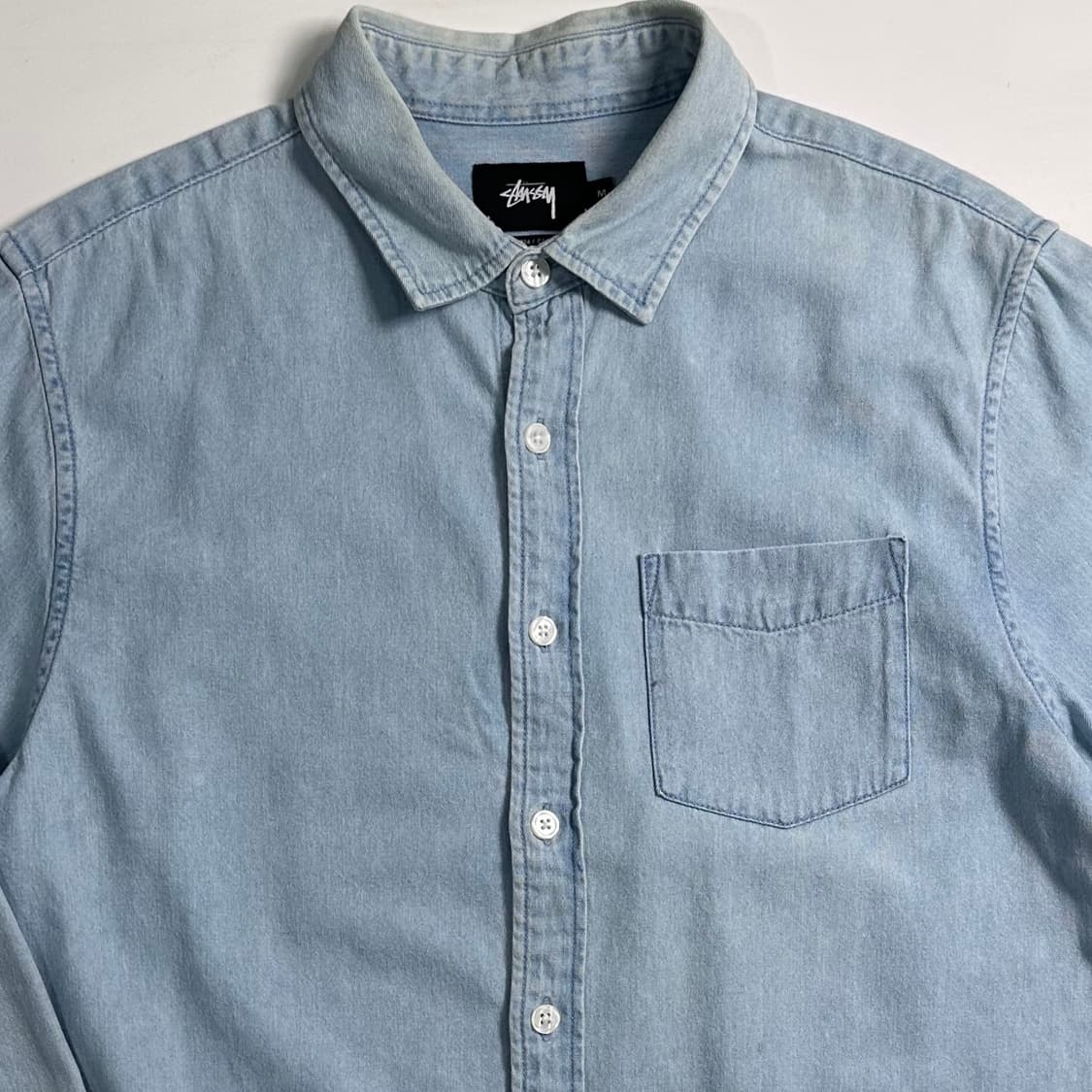 스투시 데님 포켓 셔츠  상품이미지2