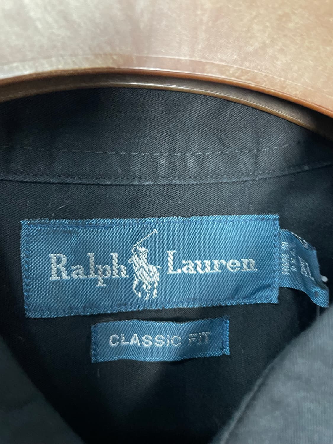 폴로 랄프로렌 블랙 반팔 셔츠 H2448 상품이미지5