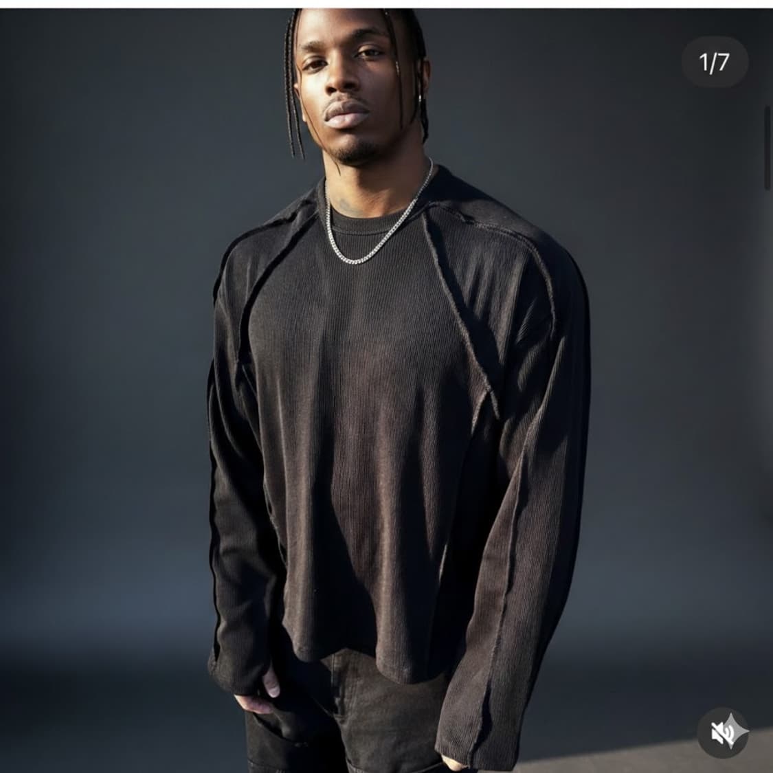 Asymmetrical Neckline Cut Layered 티셔츠 상품이미지1