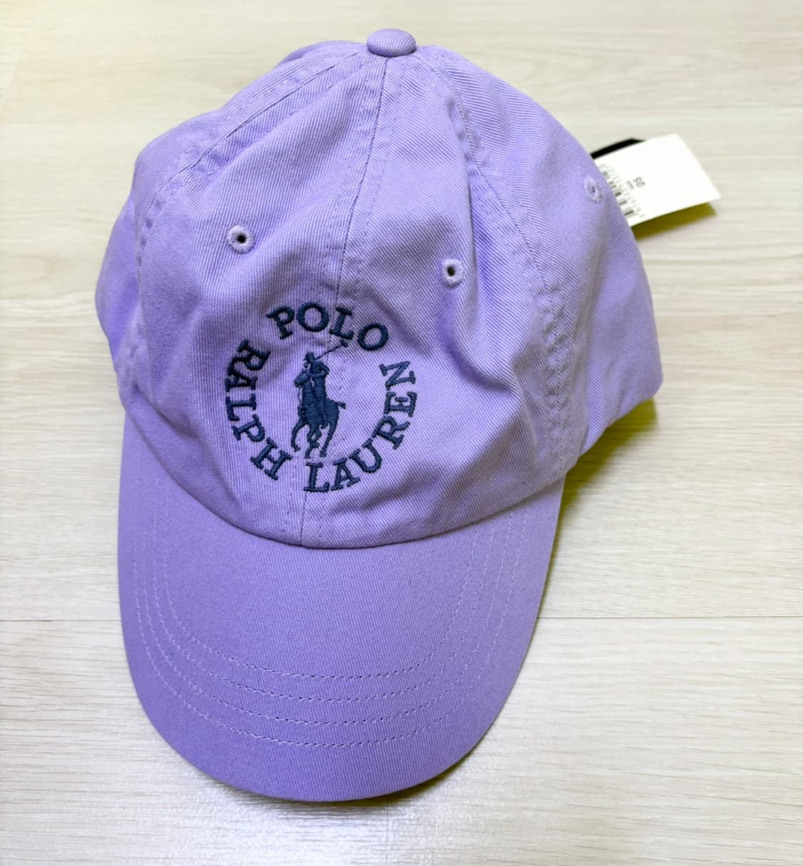 폴로 랄프로렌x아소스 한정 콜라보 볼캡 라벤더 새제품 상품이미지2