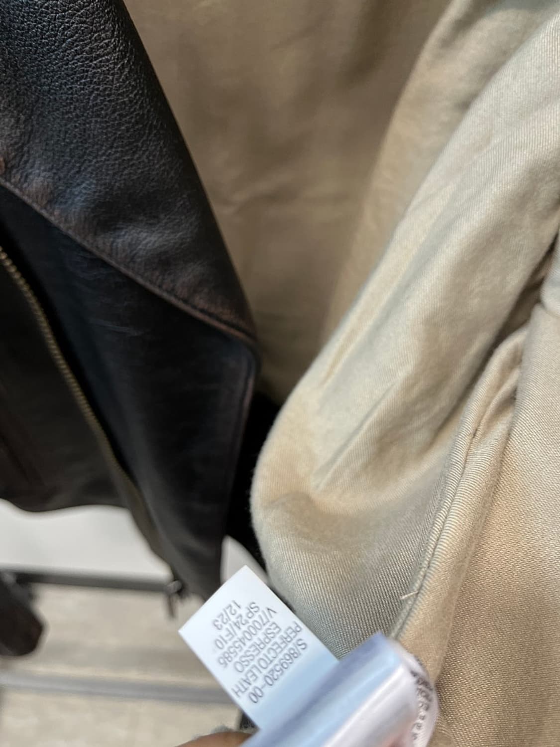 105) 바나나리퍼블릭 24ss 라이더자켓 상품이미지5