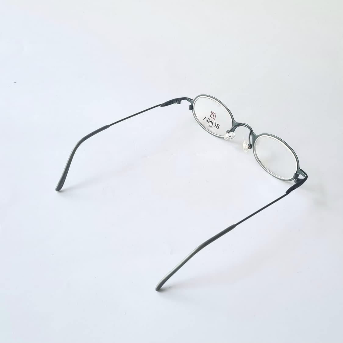 데드스탁 BONIA 빈티지 무드 미니멀 오벌 메탈 안경테 상품이미지7
