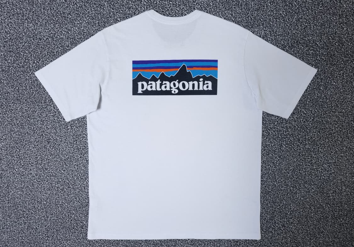 [무료배송][105-110]파타고니아 남성용 라운드 반팔티 상품이미지2