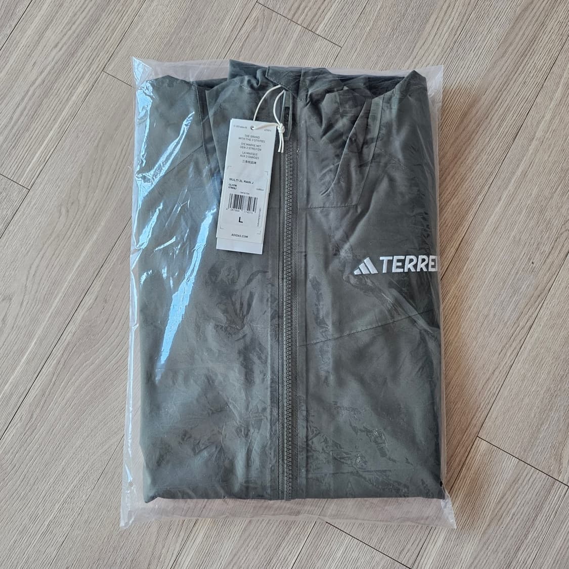 L 100 미개봉) 아디다스 테렉스 레인레디 재킷 방수 바람막이 등산 상품이미지3