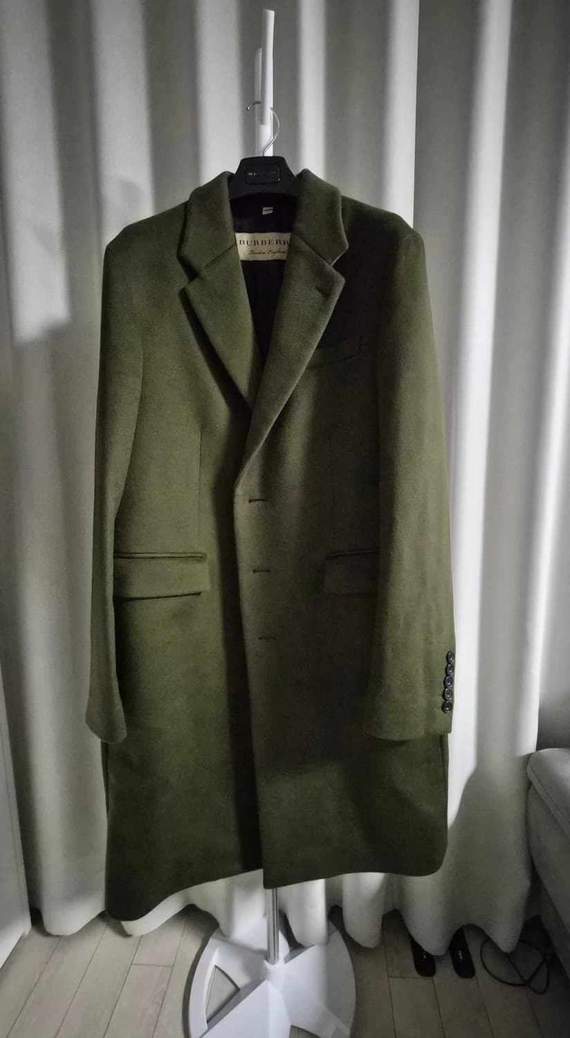 버버리 울 캐시 싱글 코트 팝니다 루이비통 프라다 디올 구찌 상품이미지2