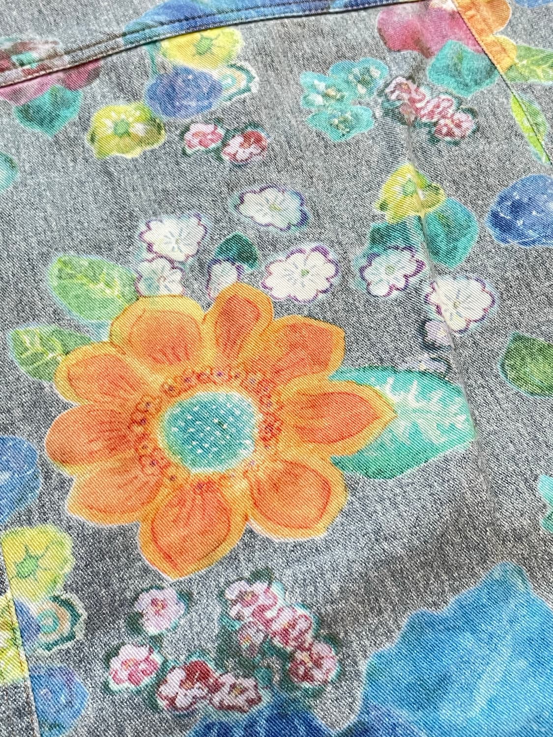 [정품] OILILY 오일릴리 플로럴 데님 자켓 상품이미지5