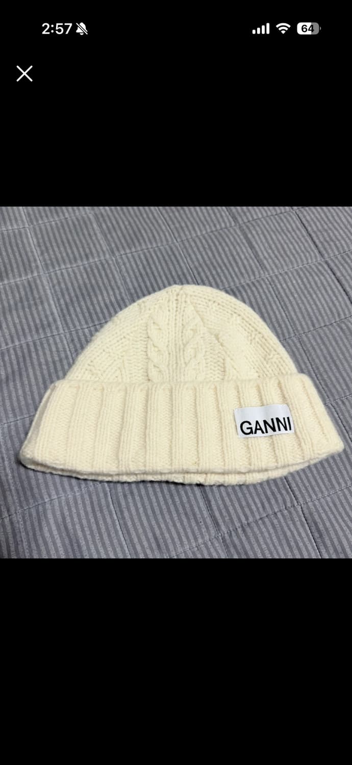 가니 레귤러 울 케이블 비니 에그렛 상품이미지1