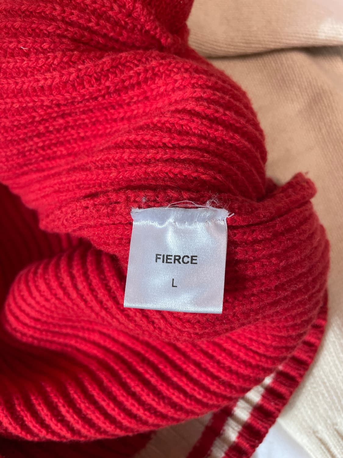 피어스 니트 바시티 L 상품이미지6