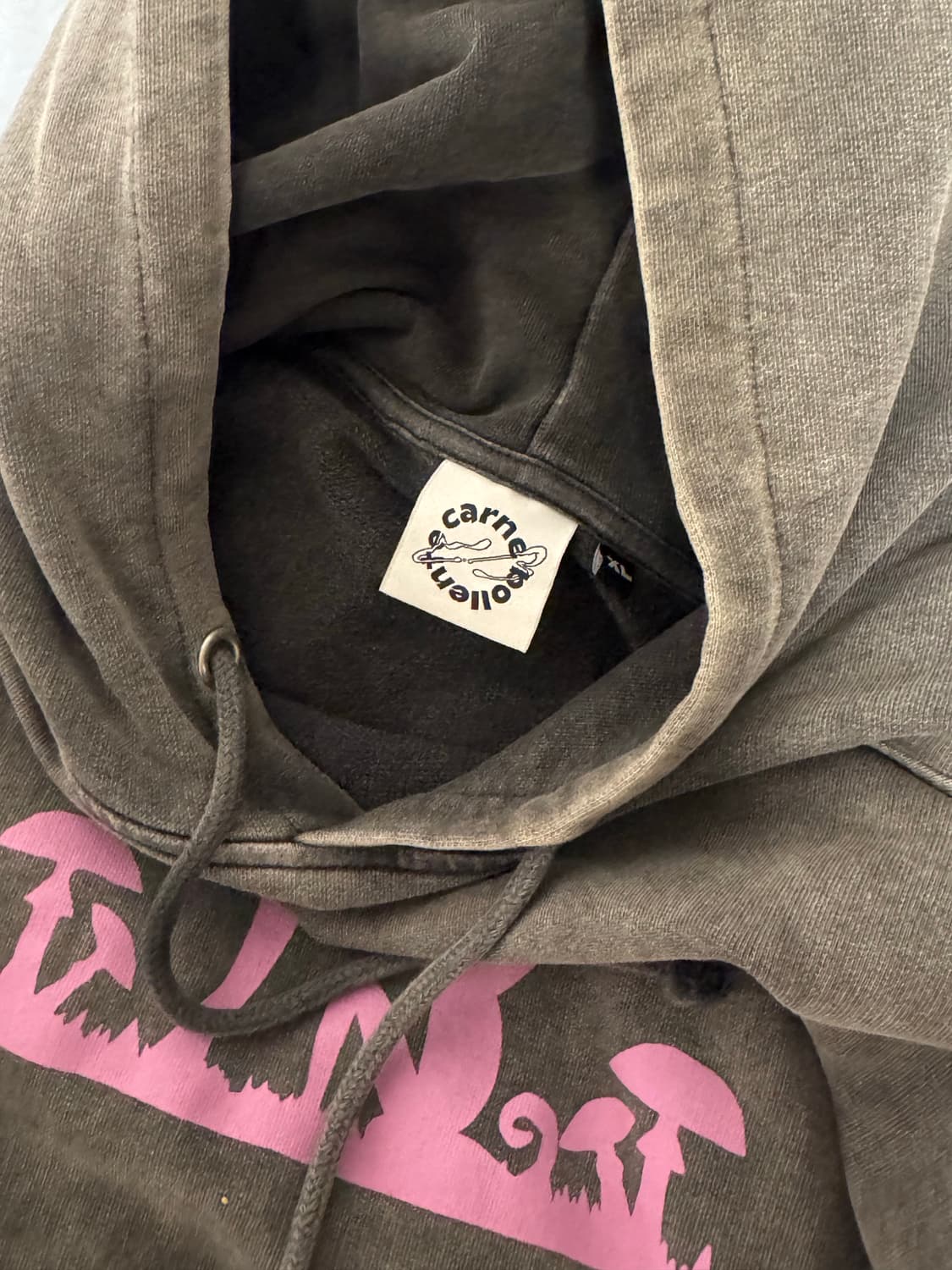 까르네볼렌테 차콜 후디 XL사이즈 상품이미지3