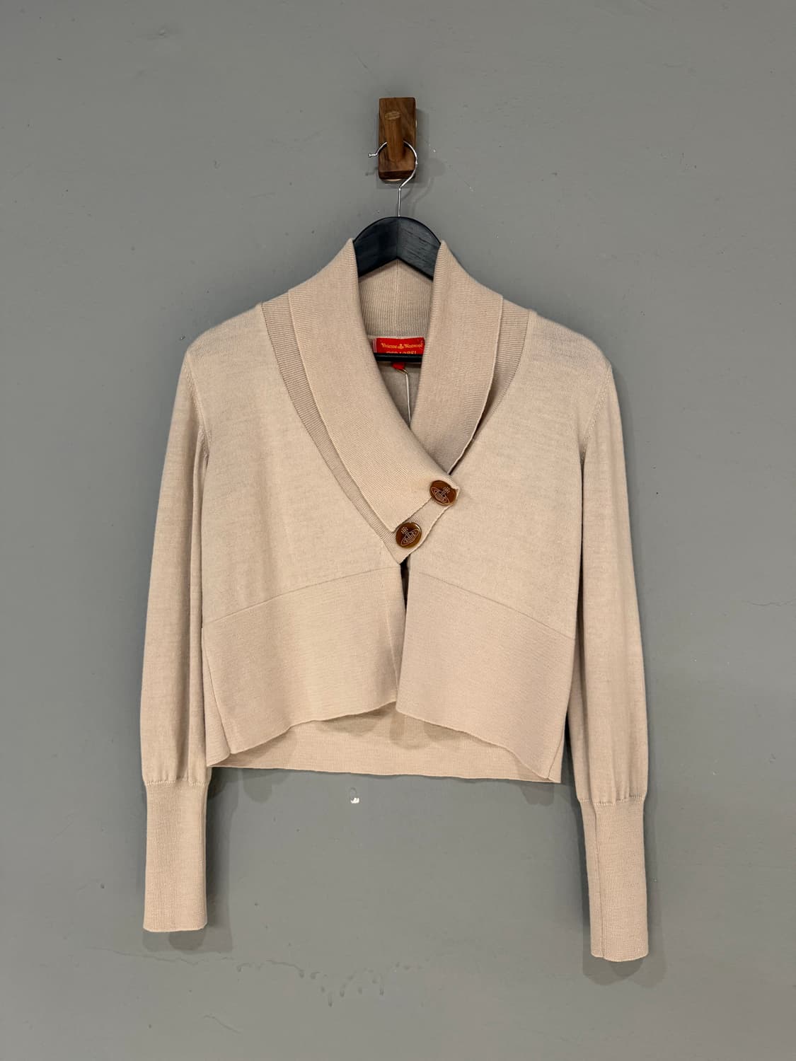 Vivienne Westwood drape collar cardigan 상품이미지1